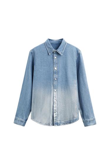 SOBRECAMISA DENIM METALIZADO