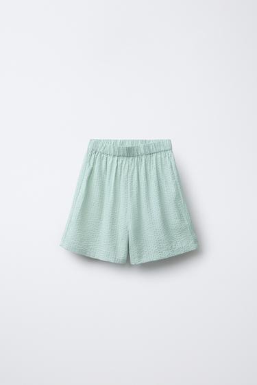 6-14 ANS/PYJAMA CHEMISE SEERSUCKER - Verdâtre de Zara - Image 3