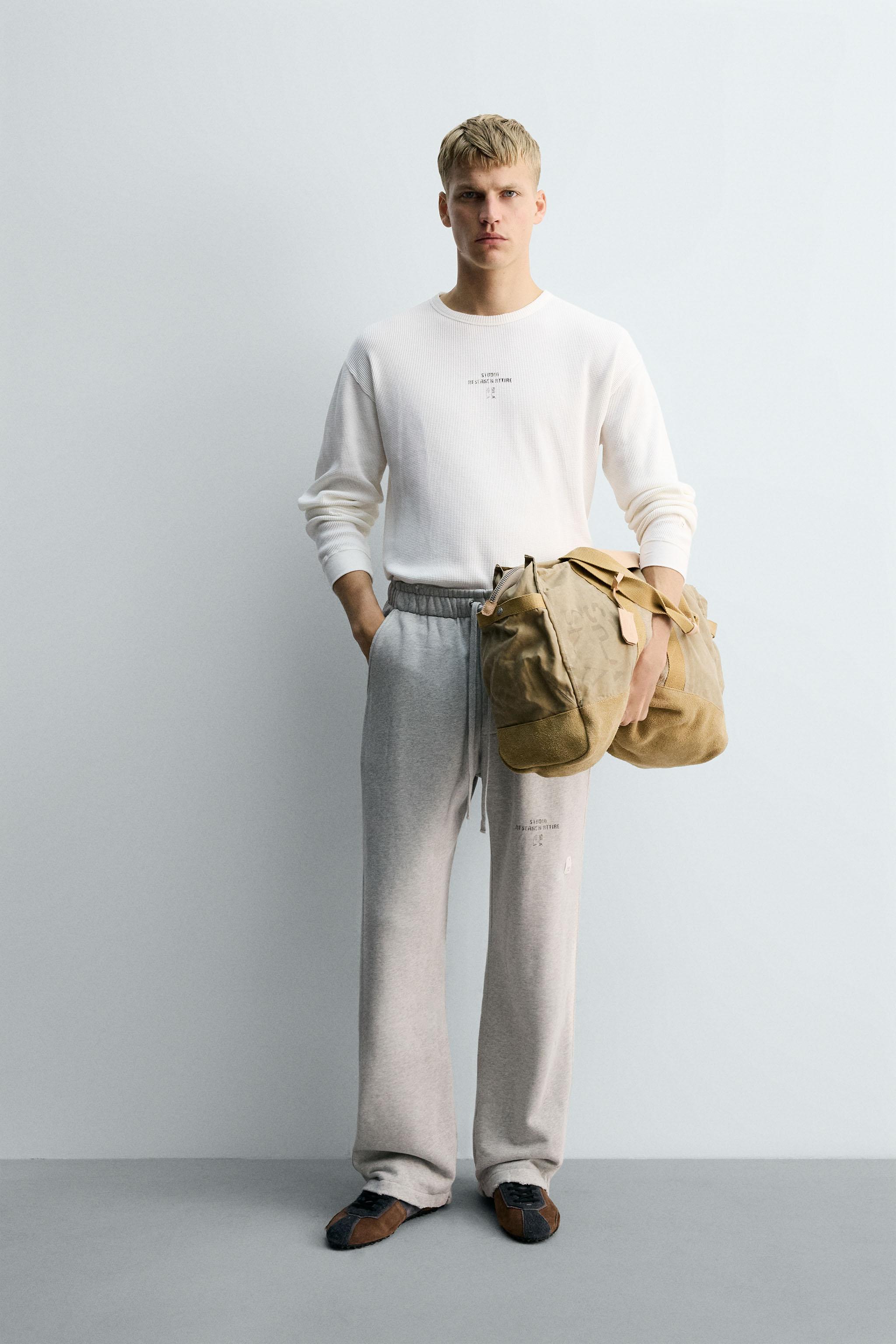 ワッフルニットX SR_A Tシャツ - オフホワイト | ZARA Japan / 日本