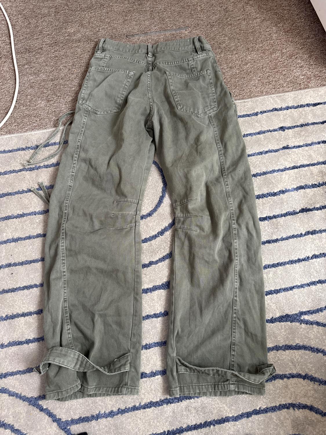 CARGO POCKET DENIM TROUSERS - Image 2