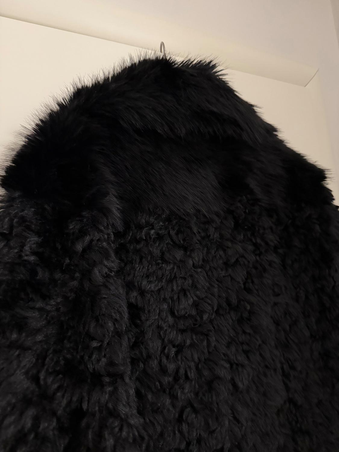 SHORT FAUX FUR COAT ZW COLLECTION - Image 5
