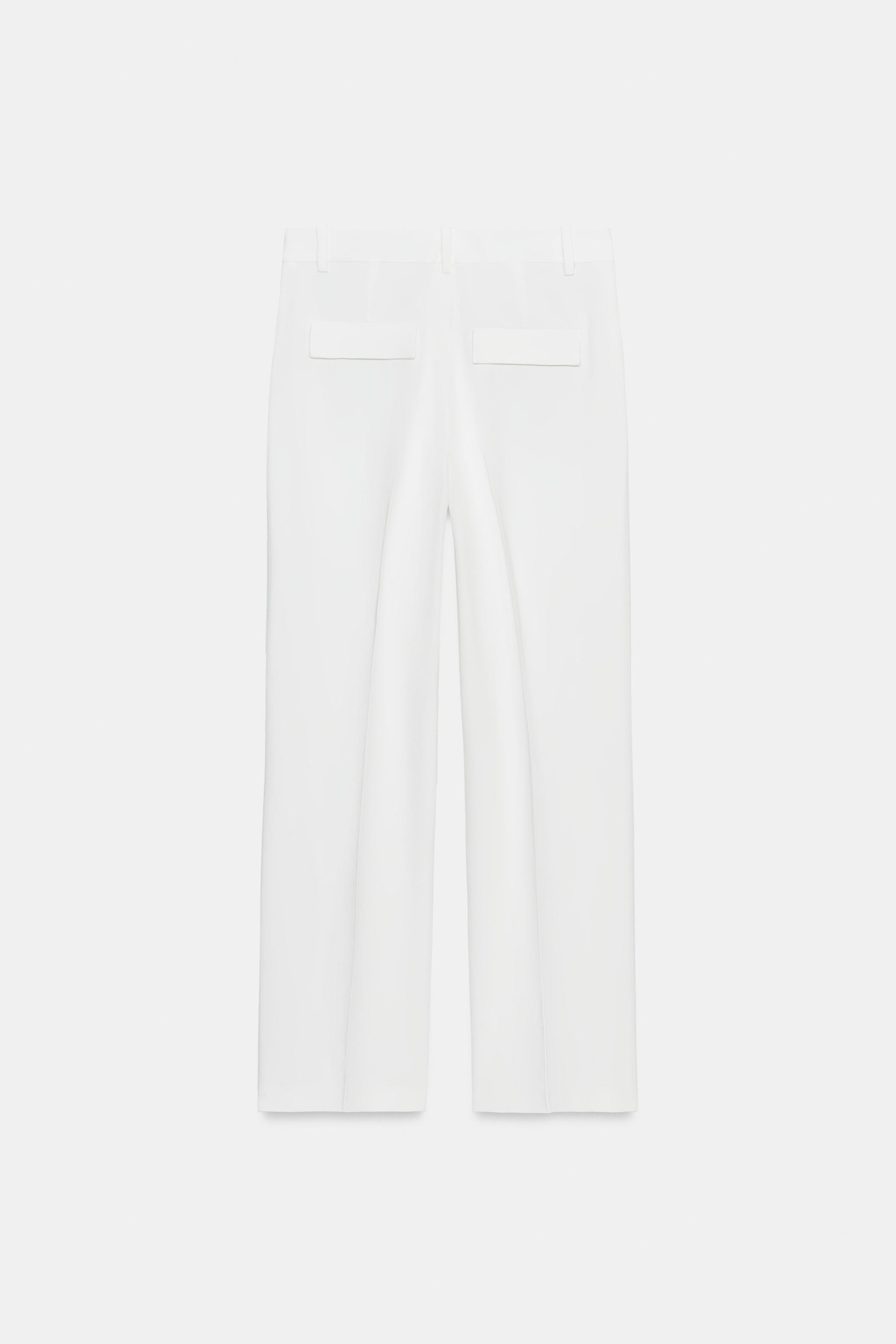 Женские брюки Zara ZW COLLECTION STRAIGHT-LEG PANTS — фото 5