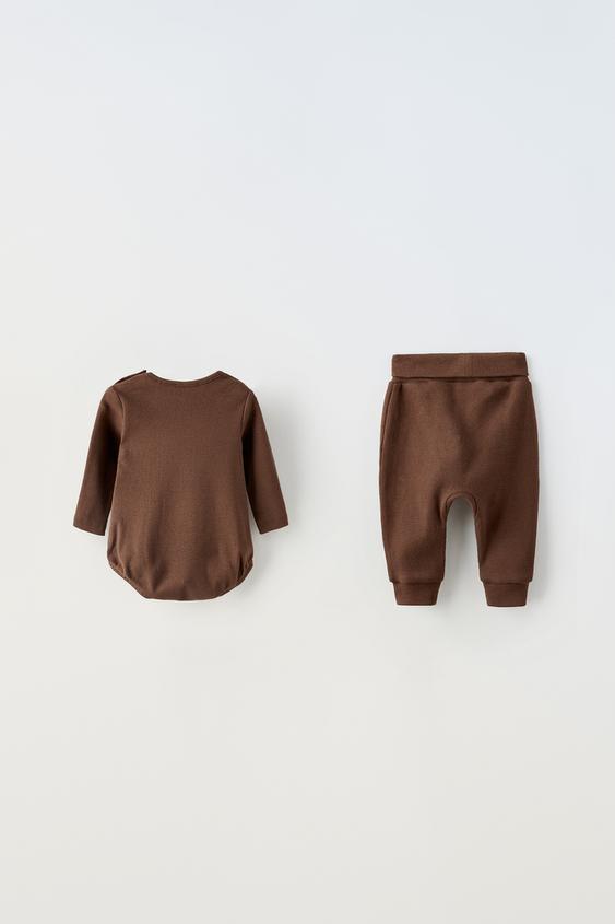 Zara Baby Boys Neutral Tone Bodysuits Bundle 2-3 Years