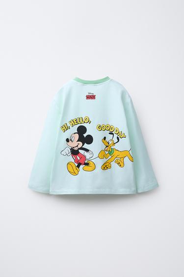 2-6 YEARS/ MICKEY MOUSE © DISNEY T-SHIRT AND TROUSERS PYJAMAS - Ecru by Zara - Image 2