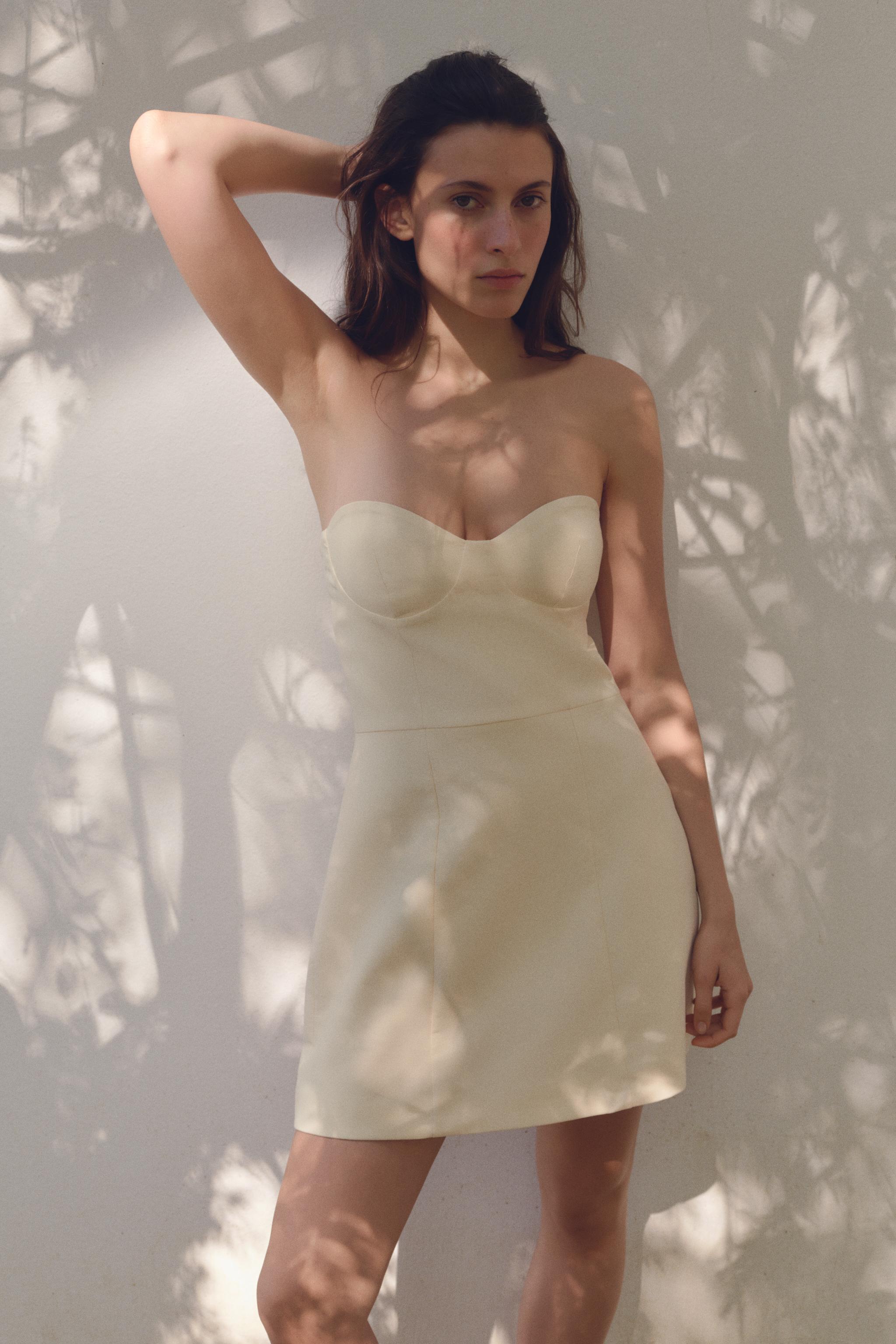 ★ZARA★ SHORT DRESS Zara | Dresses | Zara Short Dress With Openwork Embroidery