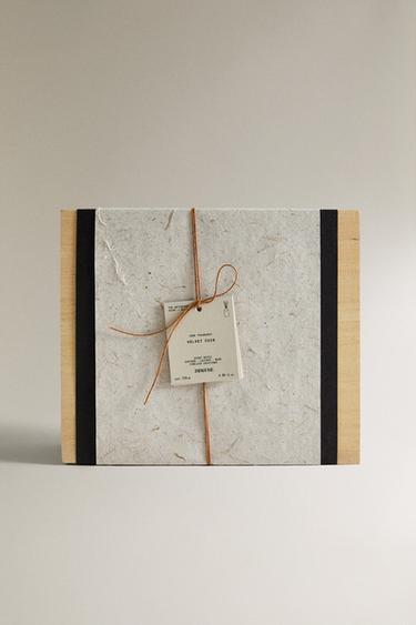 (120 ML) VELVET CUIR REED DIFFUSER AND CERAMIC CONTAINER - Brown by Zara - Image 3