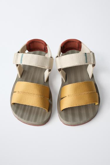 COLOUR TECHNICAL SANDALS - Mustard by Zara - Image 3