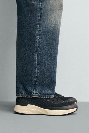 Zara SNEAKERS - Blue - Image 0