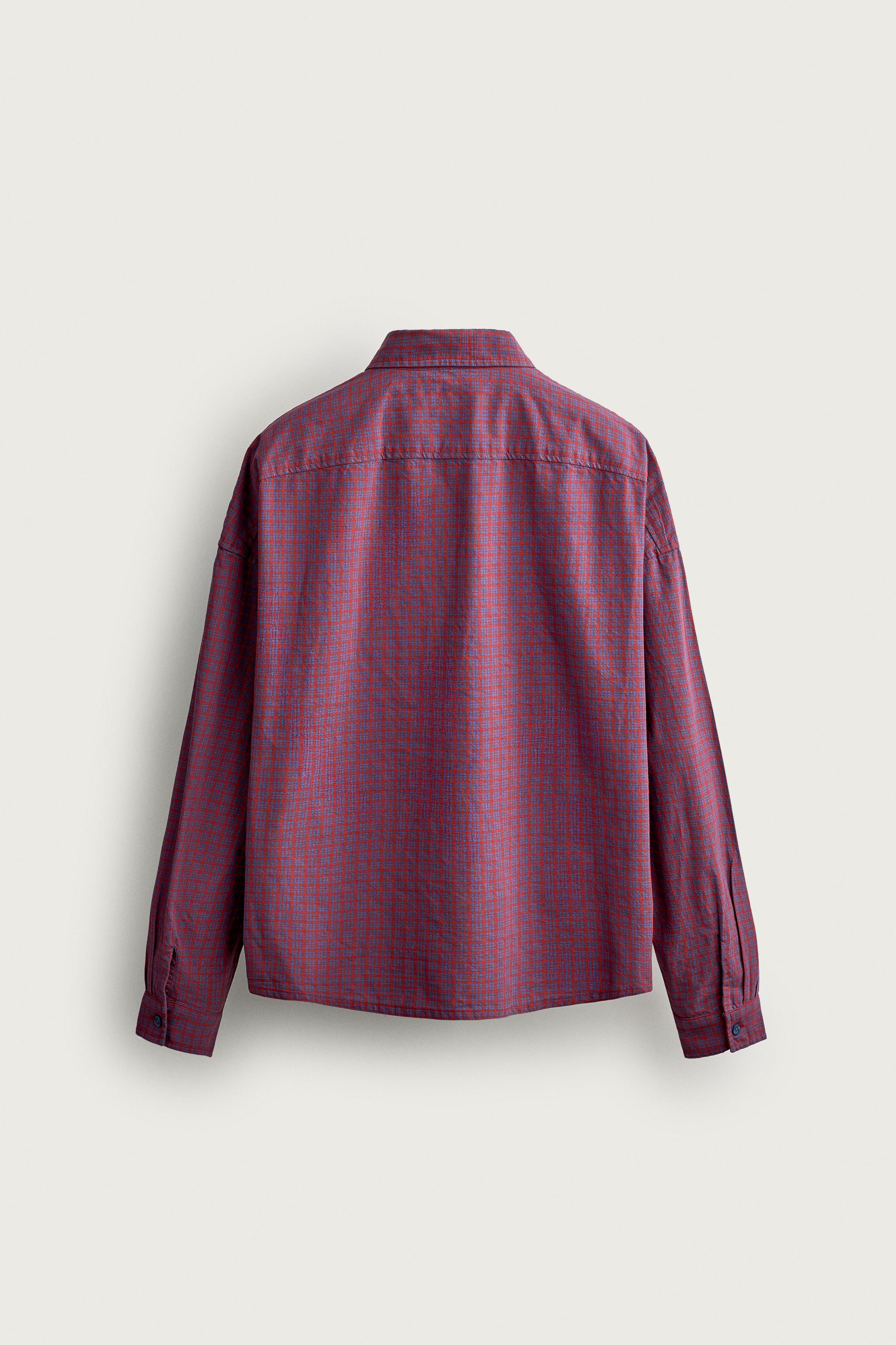 CHEMISE OVERSIZE FIT carreaux