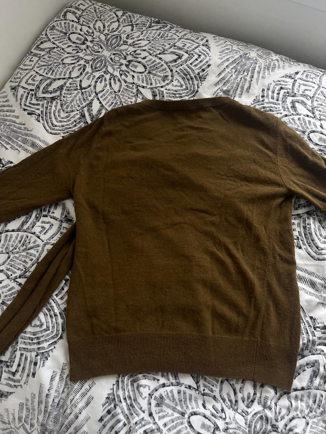 PLAIN KNIT SCARF SWEATER - Image 2