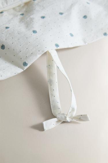 RANGEMENT LIT BÉBÉ COTON FEUILLES - Écru de Zara - Image 3