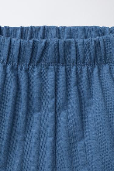 POLO T-SHIRT AND BERMUDA SHORTS JOGGING SET - Blue by Zara - Image 3