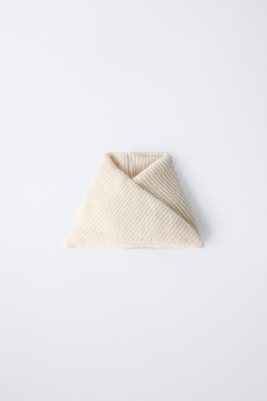 BASIC KNIT SNOOD - Ecru by Zara