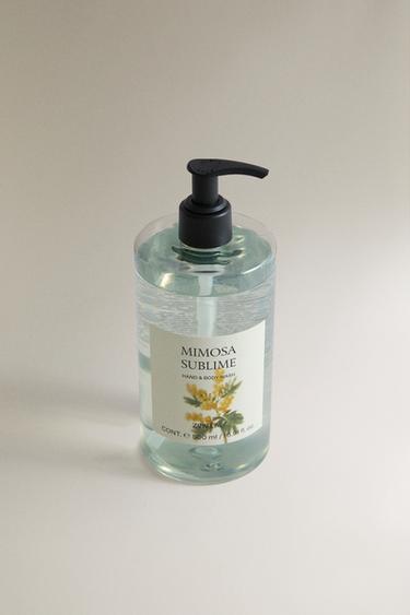 MIMOSA SUBLIME LIQUID HAND AND BODY SOAP (500 ML) - Yellow by Zara