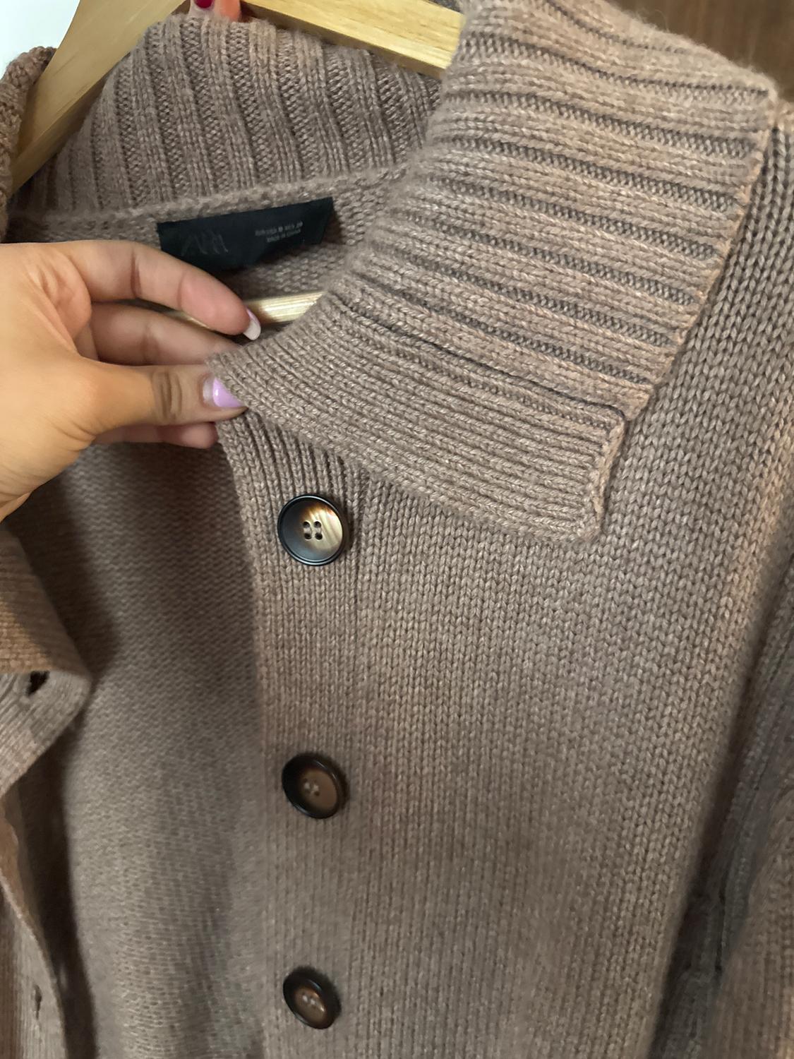 RIBBED TRIM CARDIGAN - Image 3