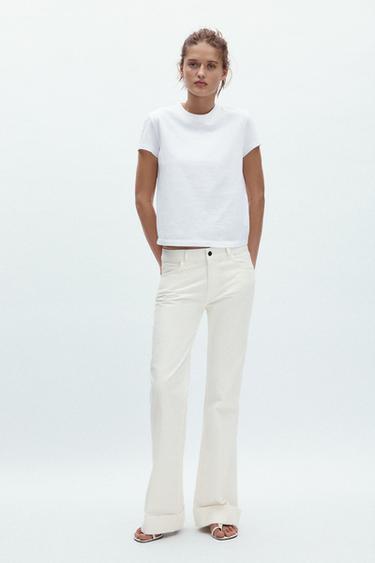 REGULAR-FIT-T-SHIRT - Weiß von Zara
