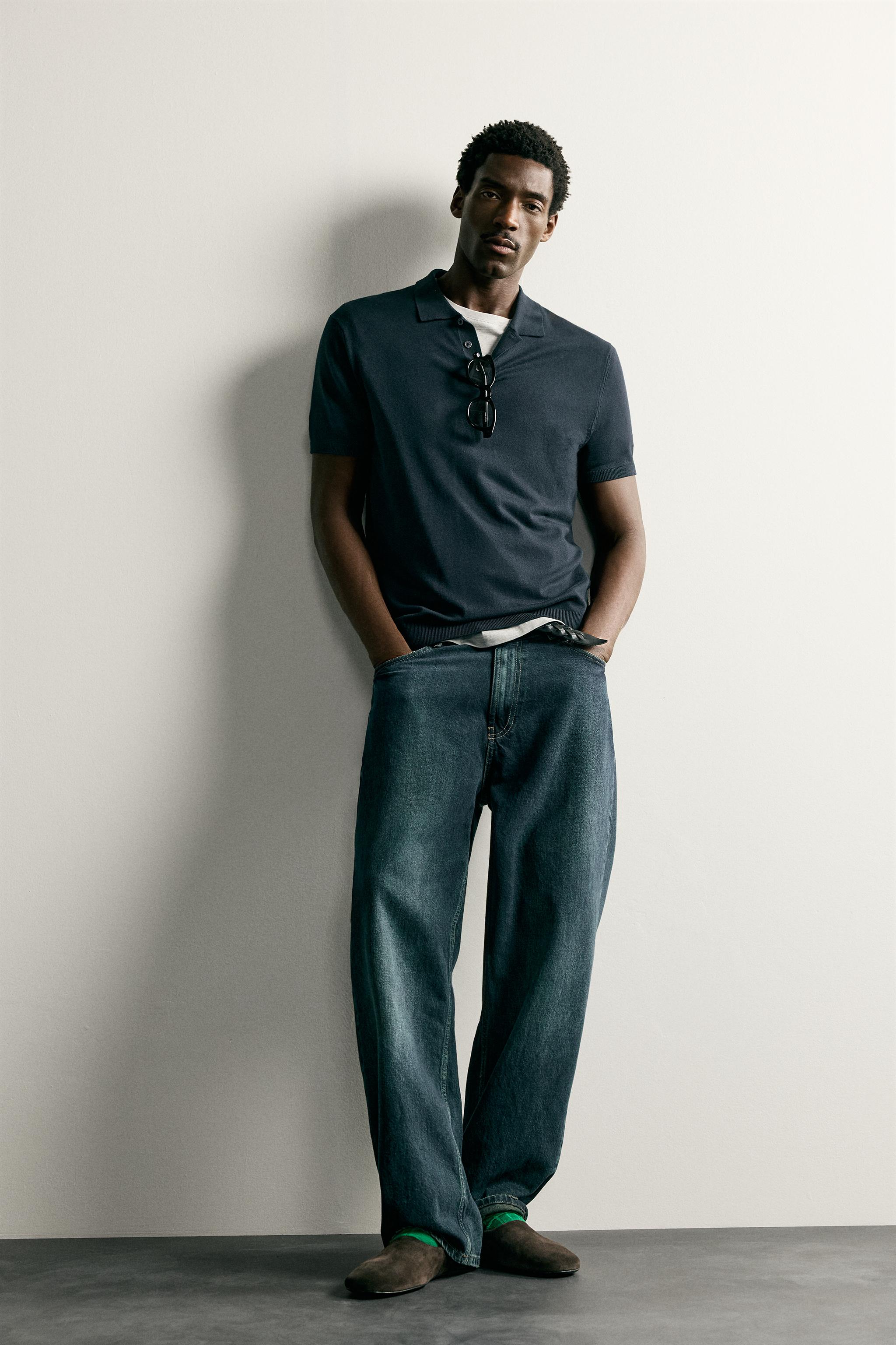 REGULAR FIT KNIT POLO SHIRT