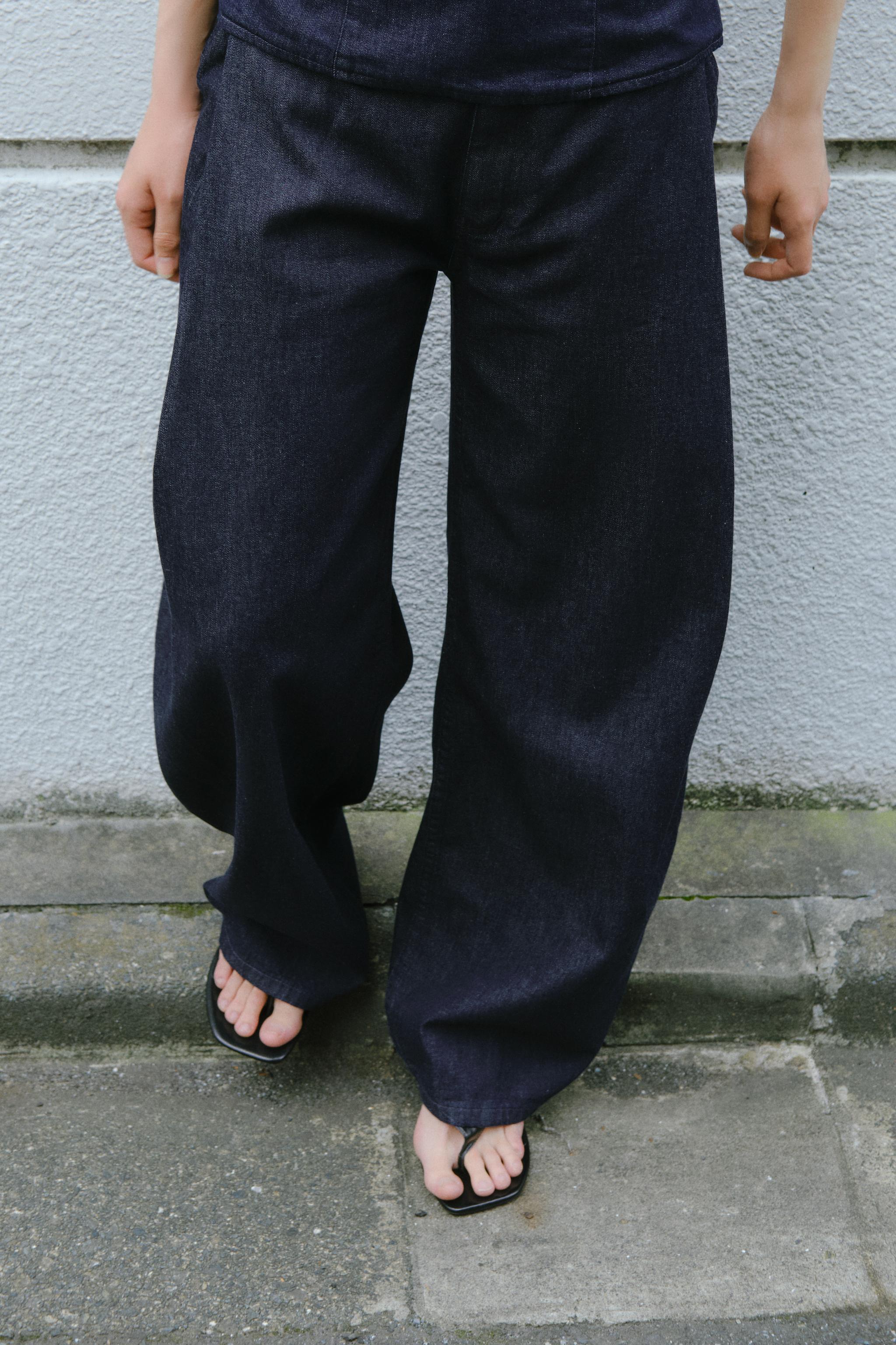 ZARA TRF ダーツ入りデニムパンツ 6929/313 06929313443-p.jpg?ts=1750073893248