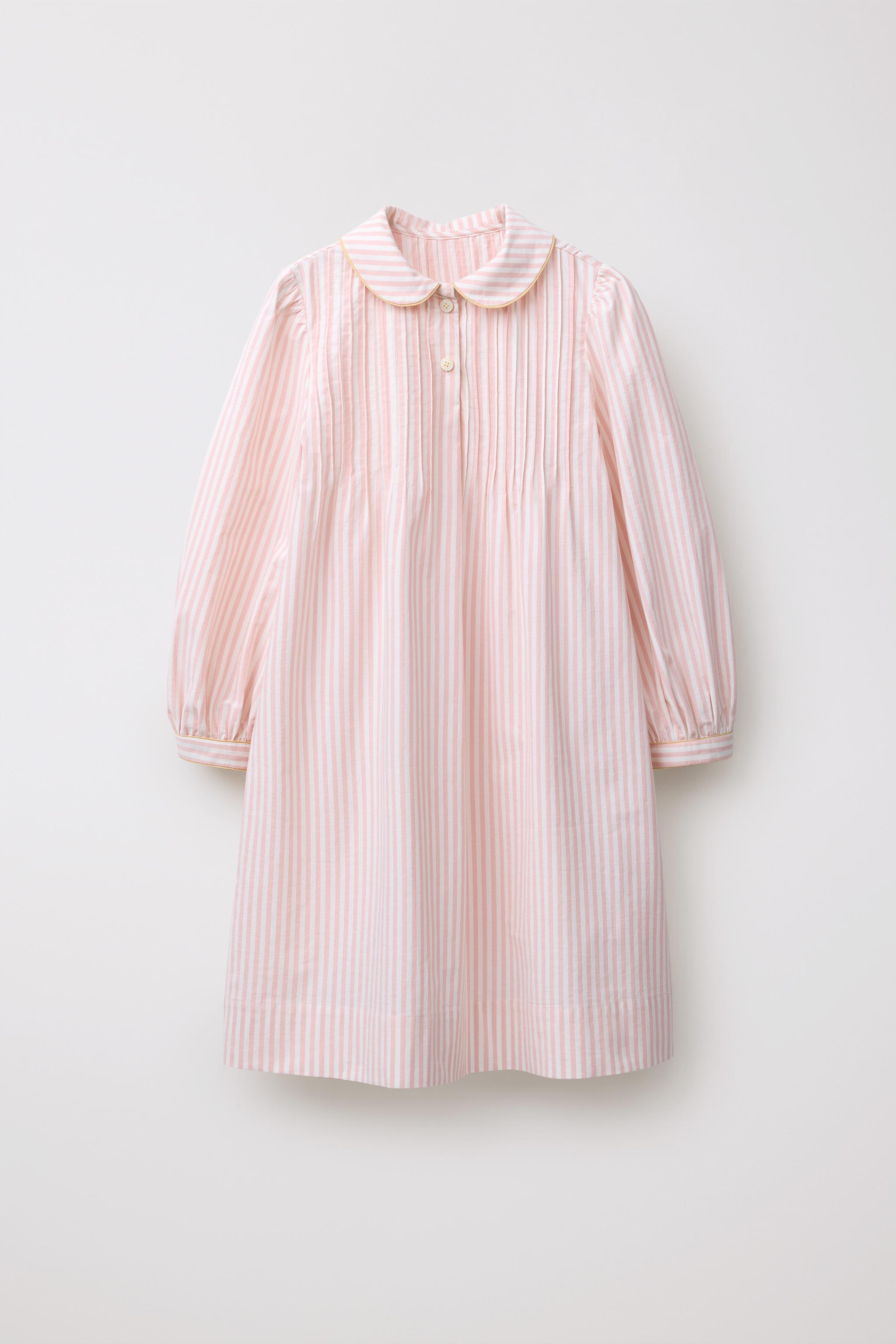 A. SKG Pink Lemonade × A.Zara Michelle④ LIMITED EDITION ストライプ柄ネグリジェ - ピンク/ホワイト | ZARA