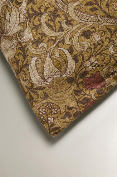 HOUSSE DE COUSSIN LIN MORRIS & CO. - Moutarde de Zara - Image 1