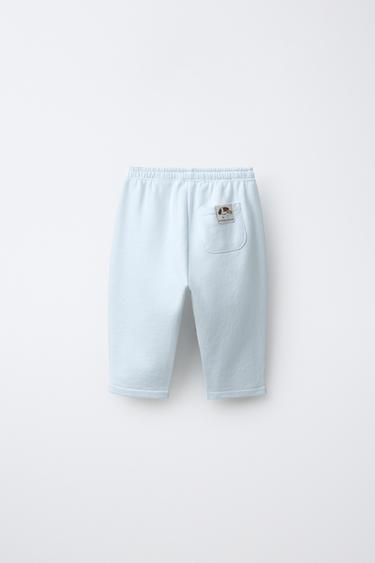 JOGGING TROUSERS WITH DOG POCKET - Light blue by Zara - Image 1