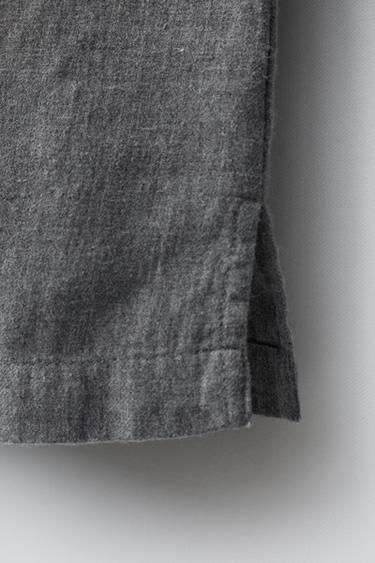 AGES 6-14 / STAND COLLAR PYJAMAS - Grey marl by Zara - Image 6