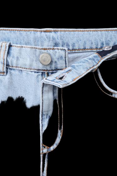 RELAXED BAGGY JEANS - Light blue by Zara