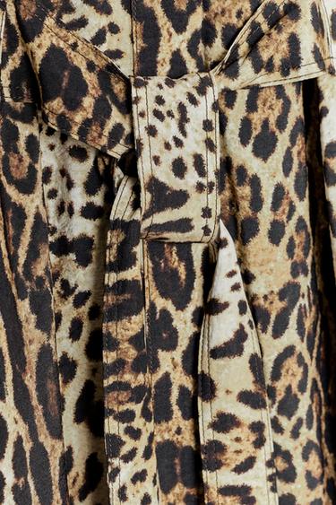 ZW COLLECTION ANIMAL PRINT DRESS - Leopard by Zara - Image 3