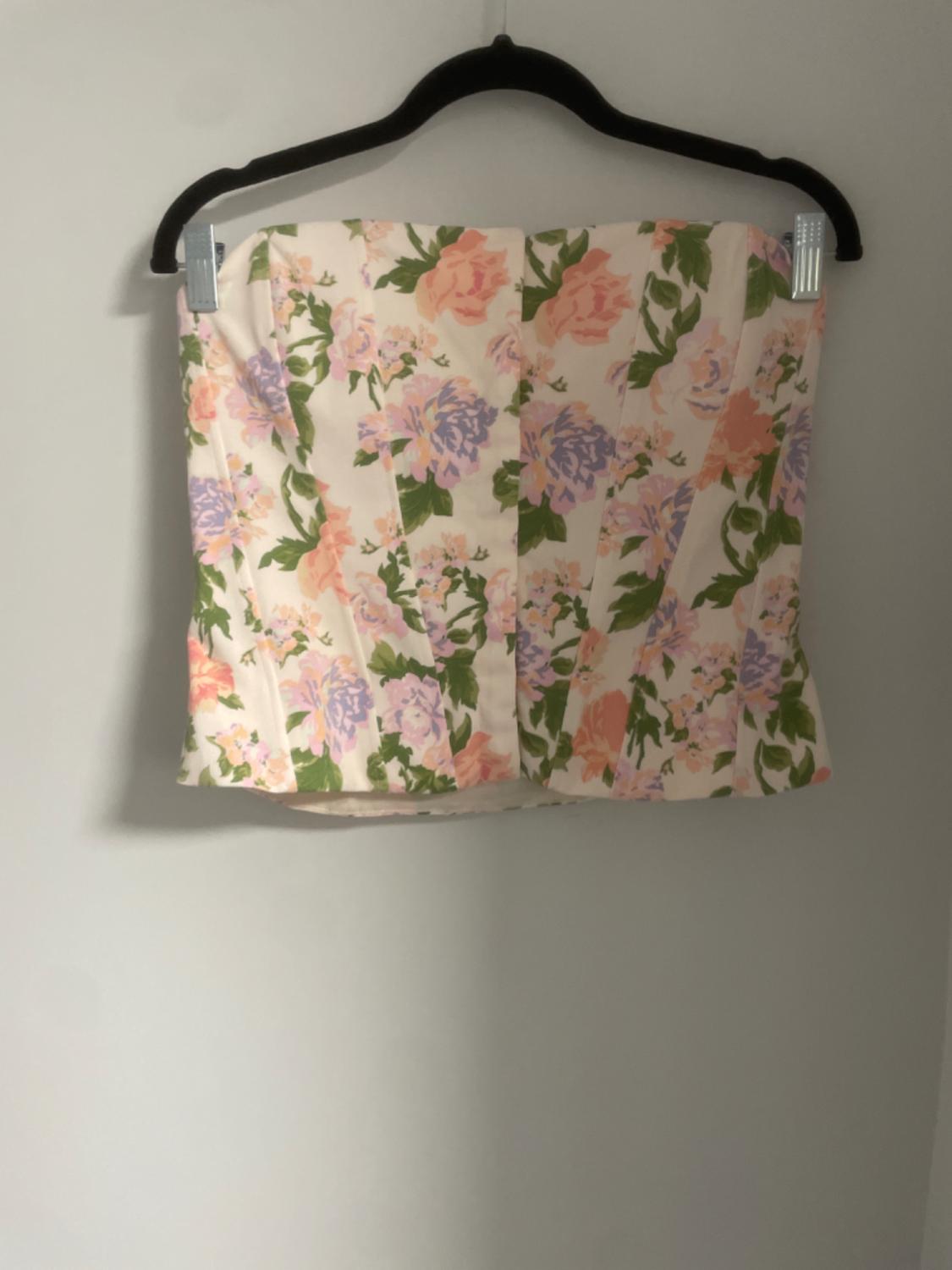 TOP CORSETERO FLORES