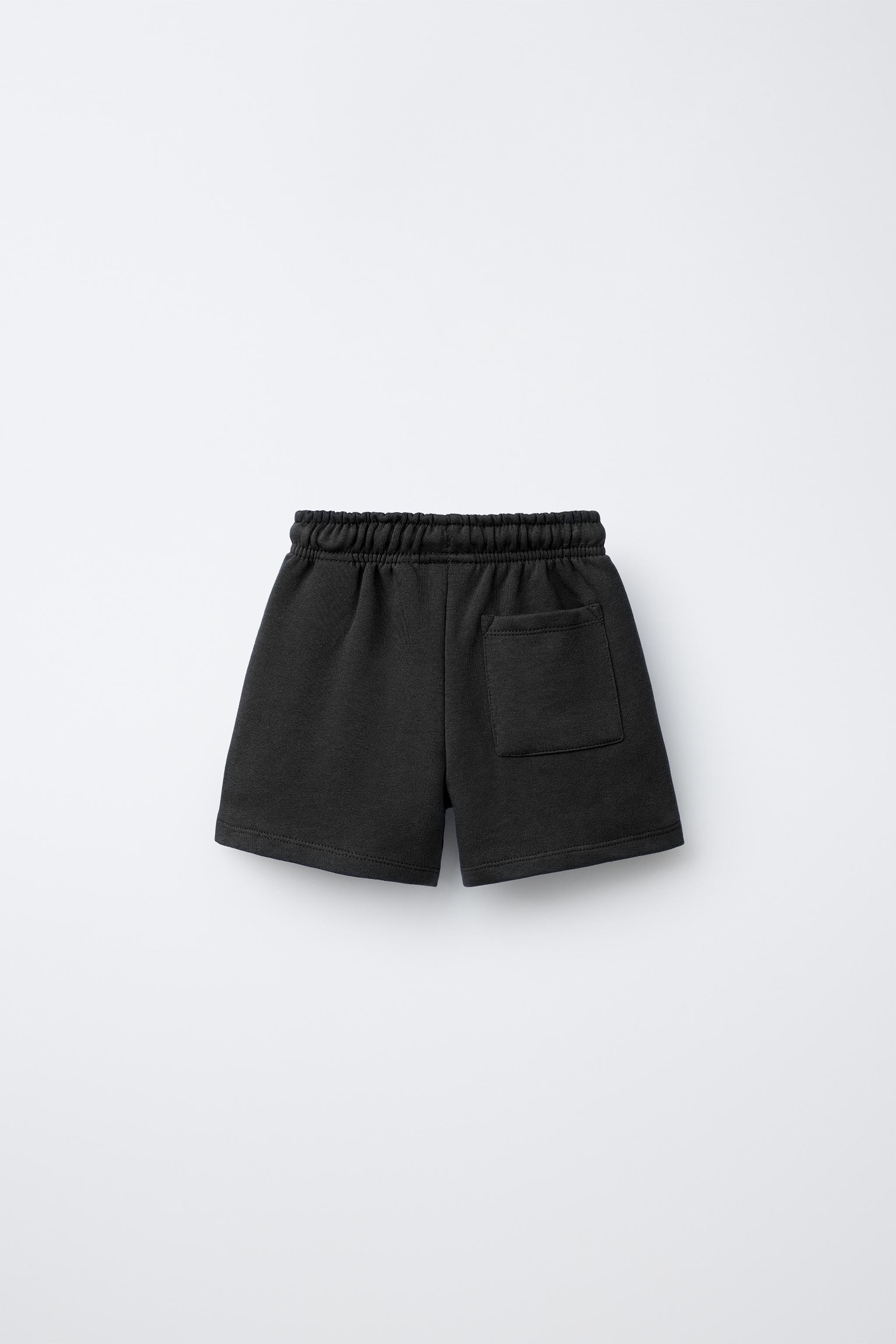 Детские шорты Zara BASIC TEXT SHORTS — фото 3