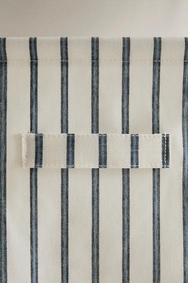 STRIPED LAUNDRY BASKET - Blue by Zara - Image 3