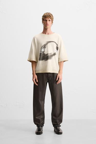 JEANS STRAIGHT FIT - Marrón de Zara - Imagen 0