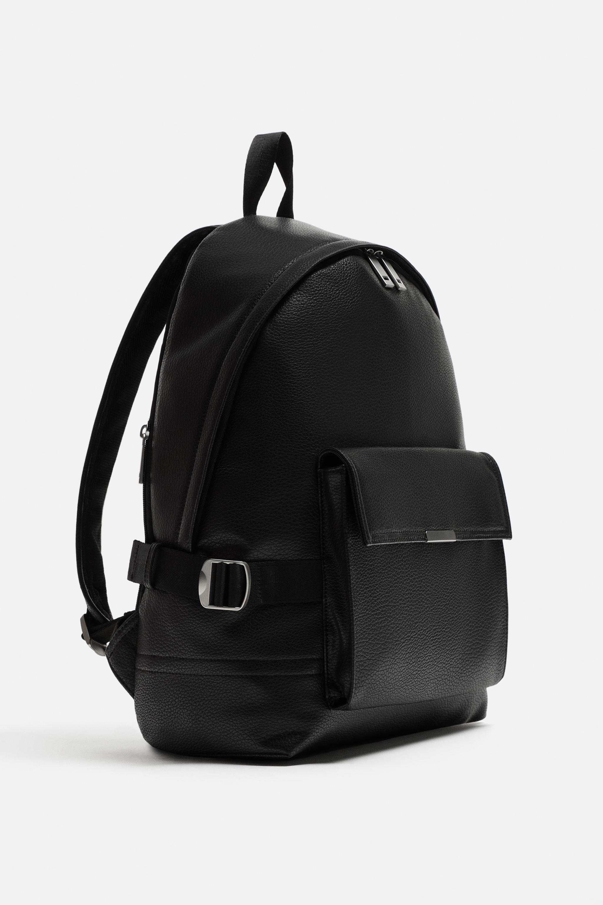 テクスチャードバックパック - ブラック | ZARA Japan / 日本