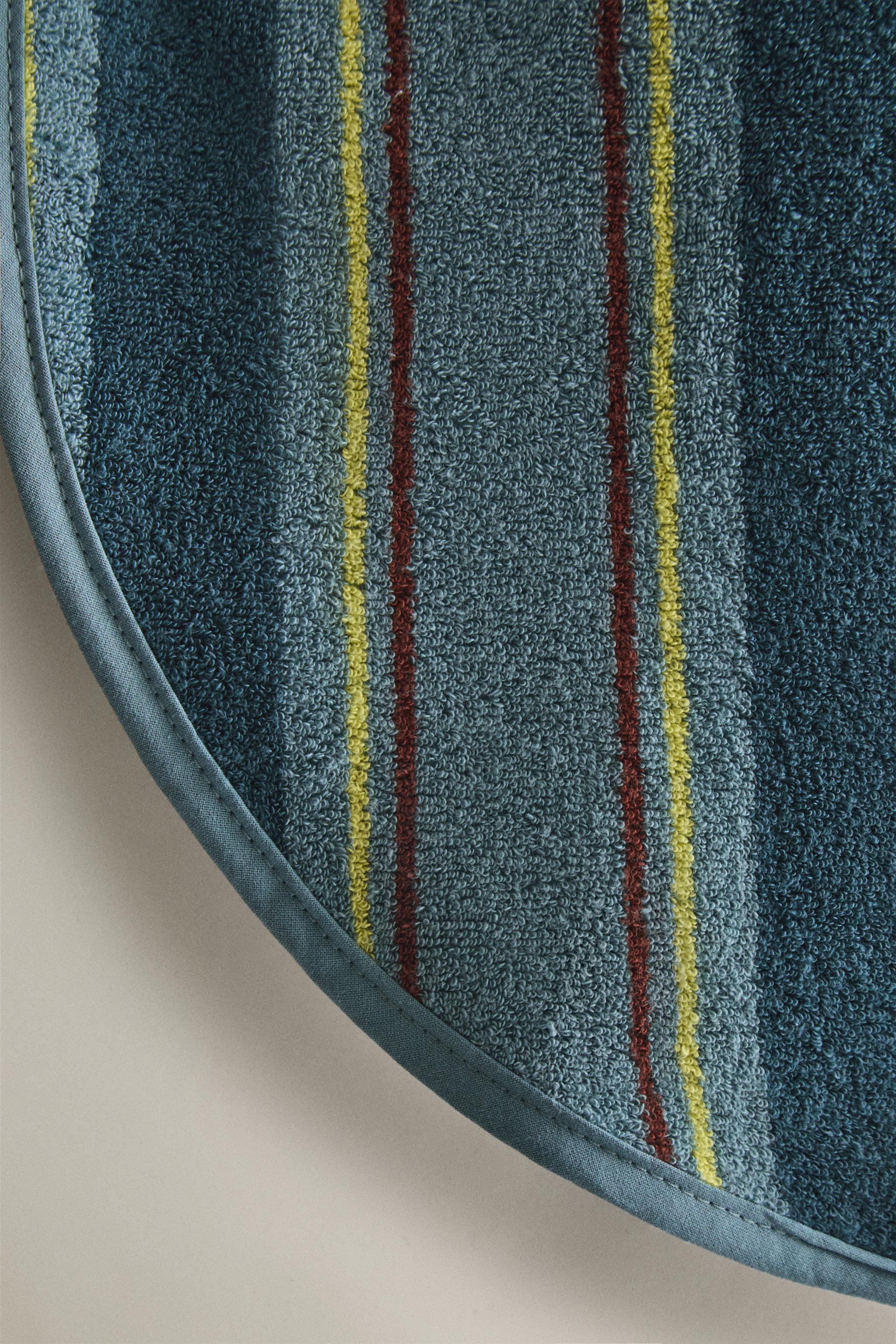 Zara KIDS' STRIPED BEACH PONCHO — фото 3