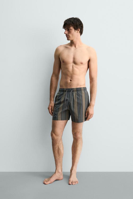 STRIPED SWIMSUIT from Zara - $39.90
