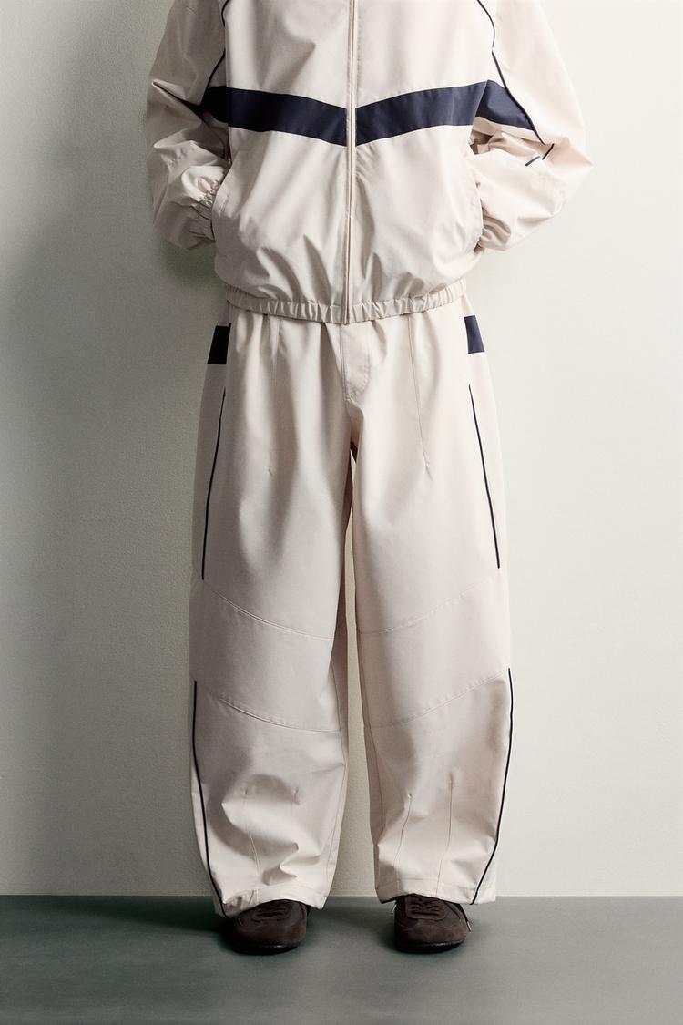 Pantalones técnicos de contraste repelentes al agua 2