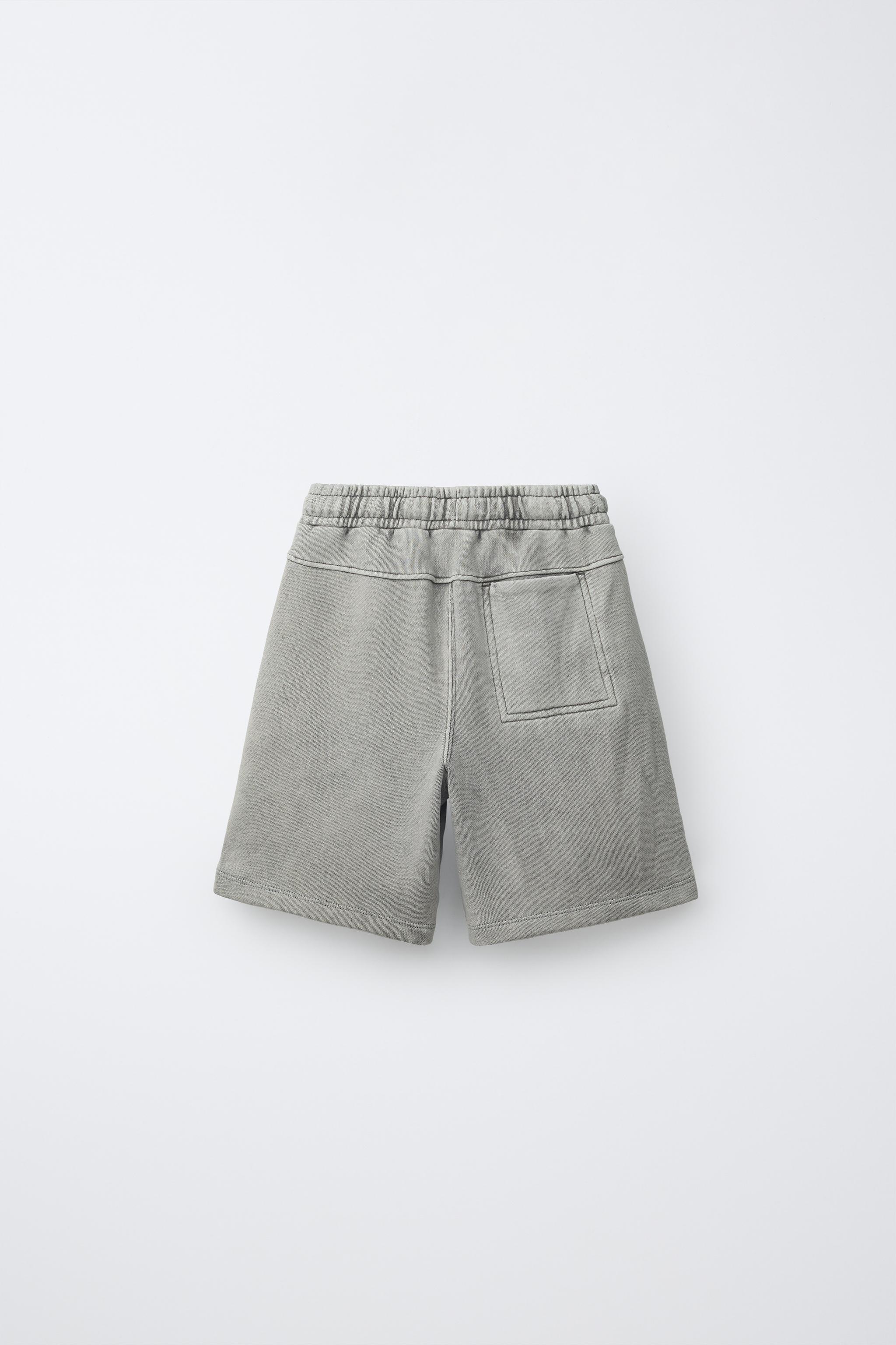 Детские шорты Zara WASHED EFFECT SHORTS — фото 2