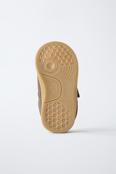 LEATHER BAREFOOT PLIMSOLLS - Chocolate by Zara - Image 7