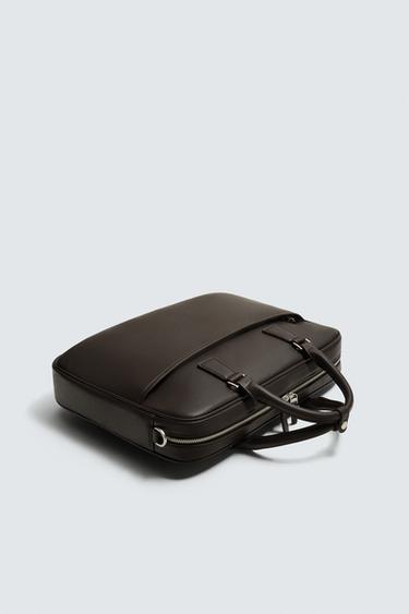 MALLETTE TEXTURÉE - Marron de Zara - Image 4