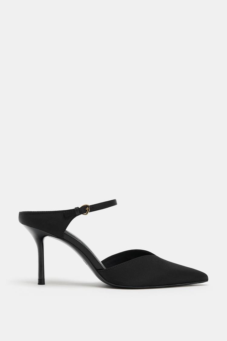 Zapatos de tacón con detalle de hebilla 3