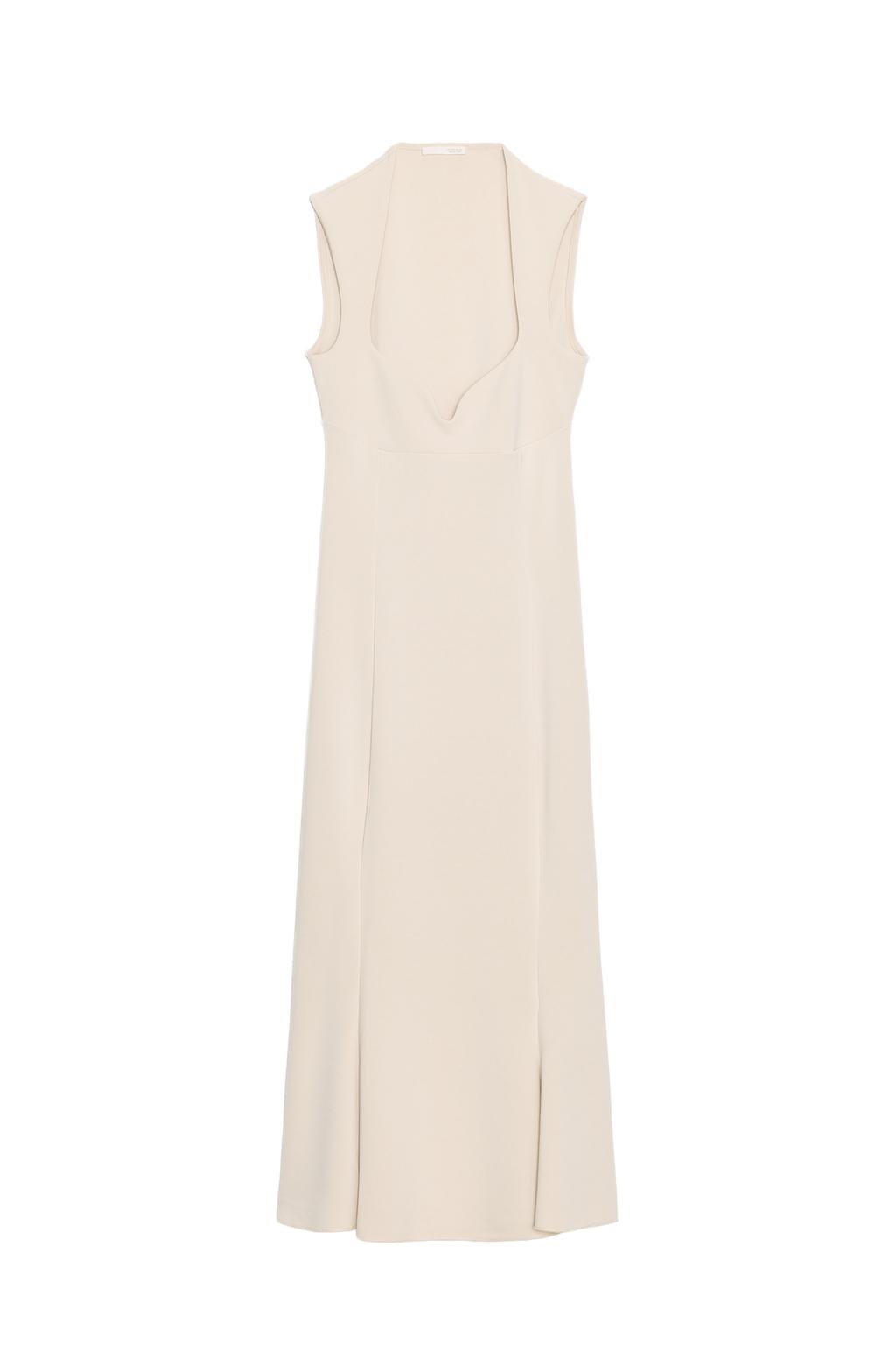 SWEETHEART NECKLINE DRESS