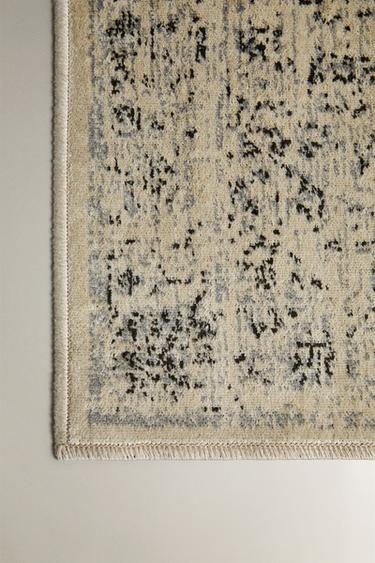 VINTAGE-EFFECT RUG - Beige by Zara - Image 1