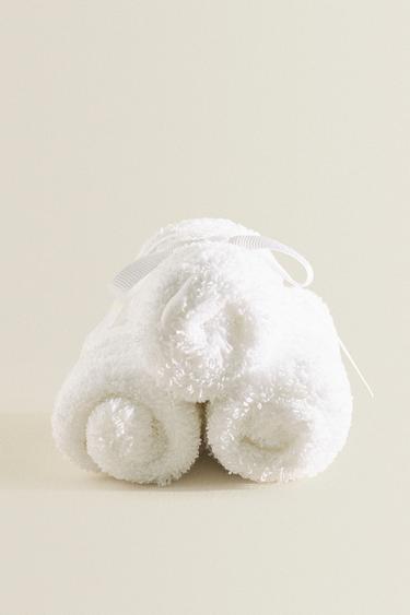LOT SERVIETTES INVITÉS COTON (LOT DE 3) - Blanc de Zara - Image 6