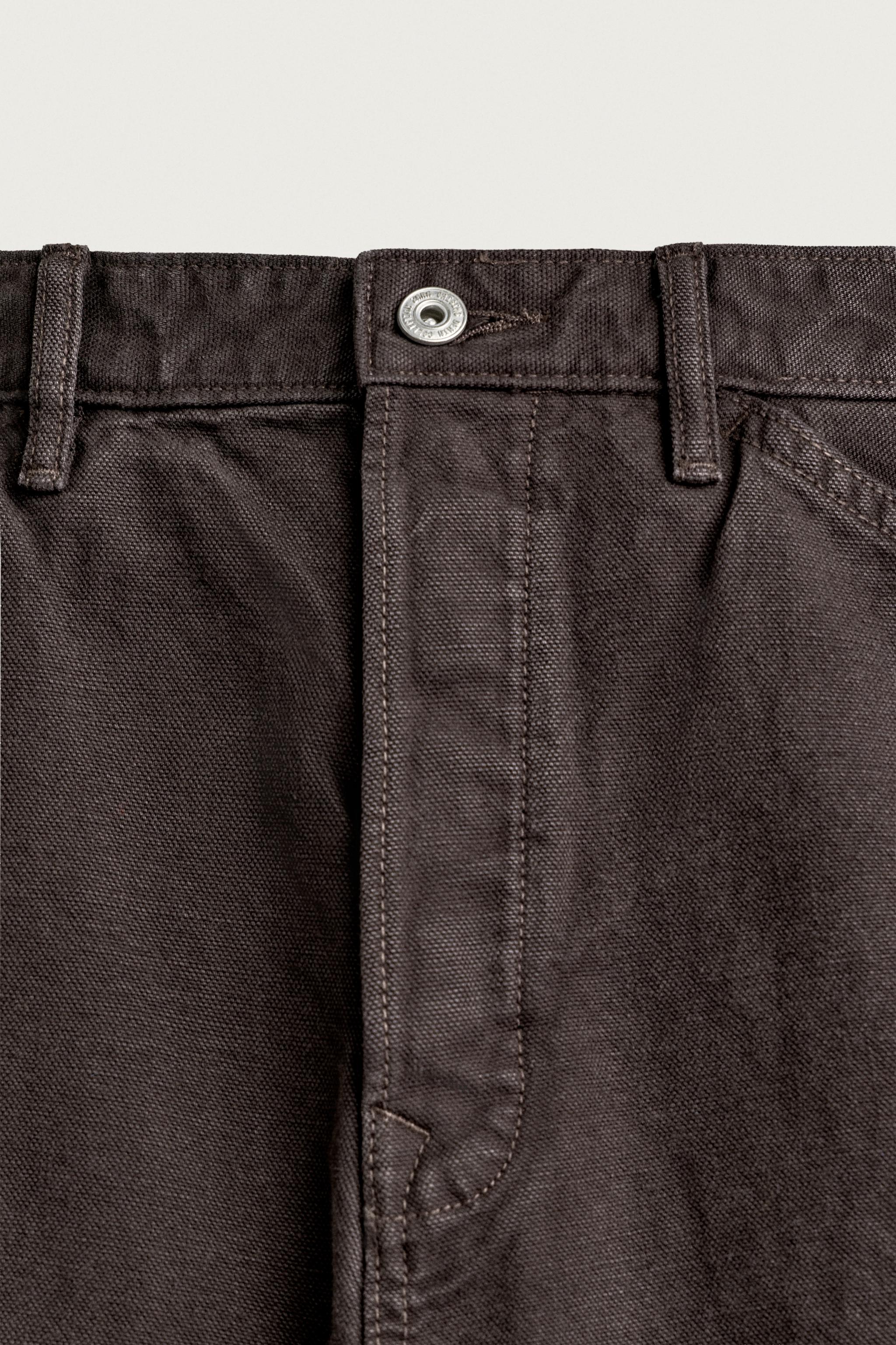 PANTALON STRAIGHT FIT POCHE CARPENTIER