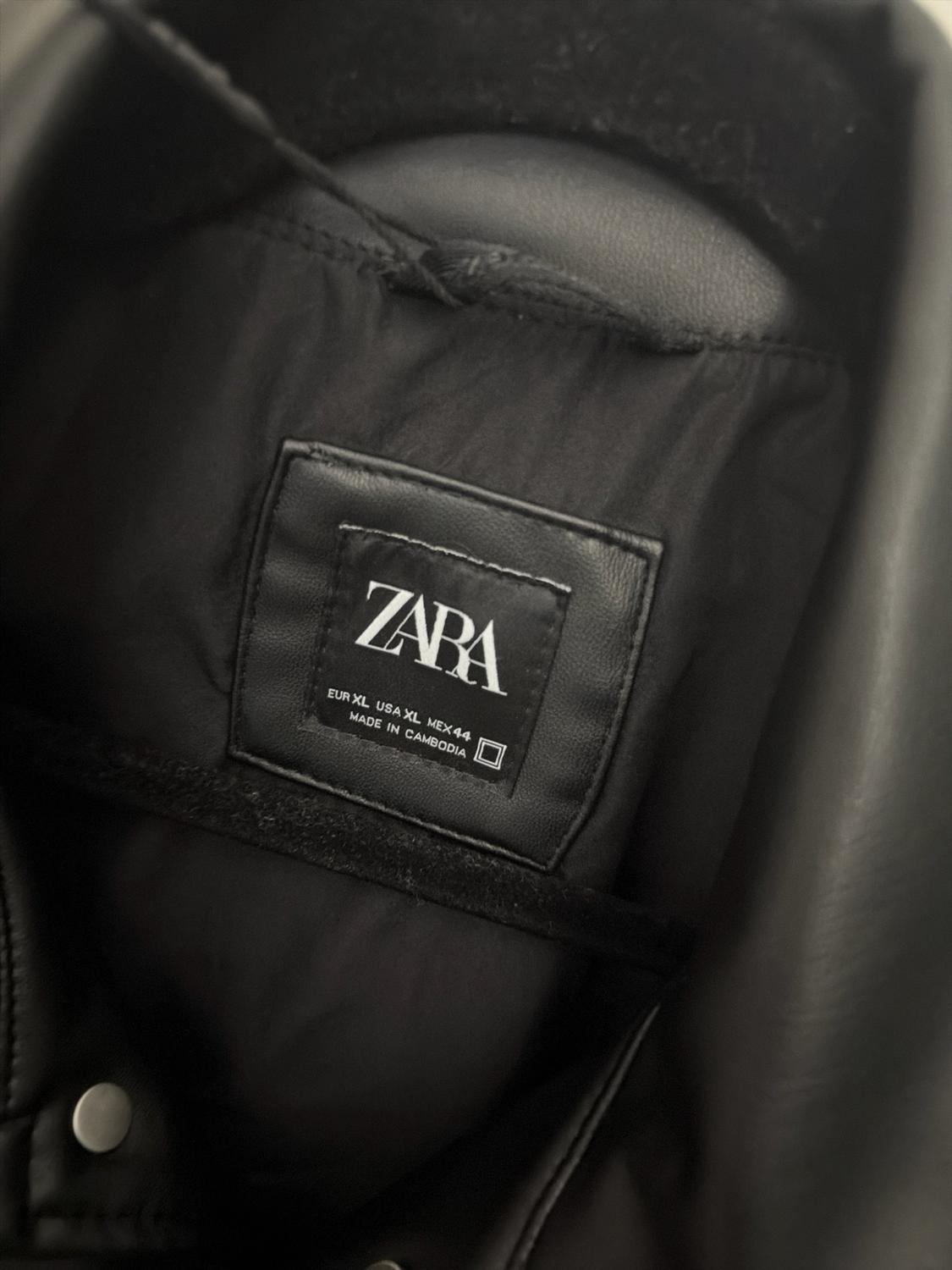 FAUX LEATHER JACKET - Image 4