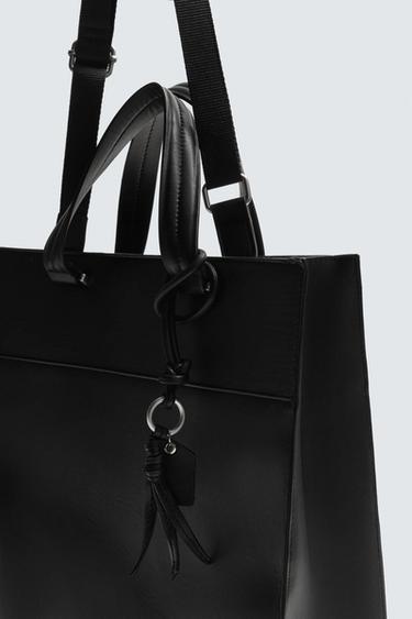 PLAIN HANDBAG - Black by Zara - Image 4