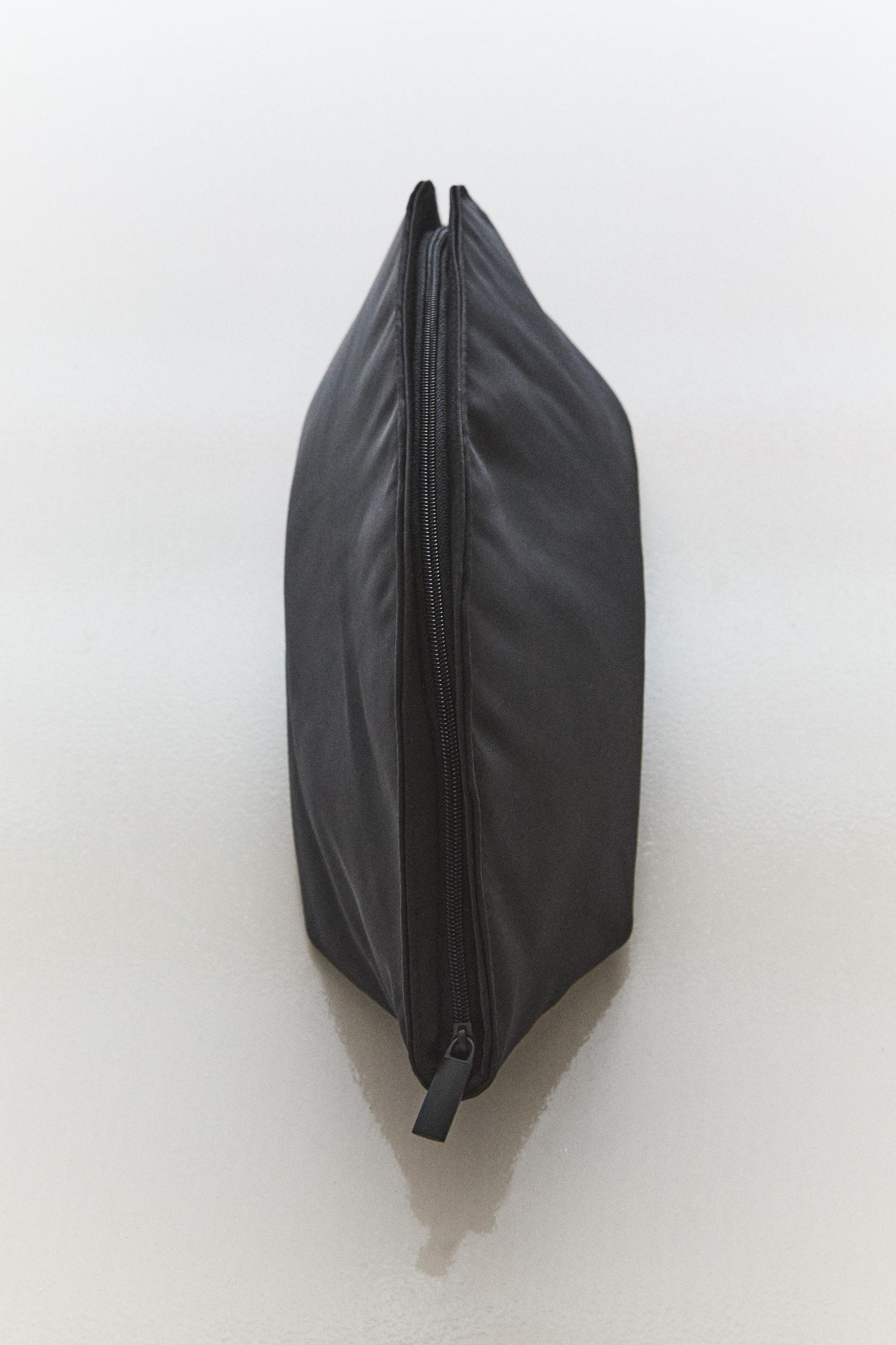 CRESCENT SATEEN MAKEUP BAG