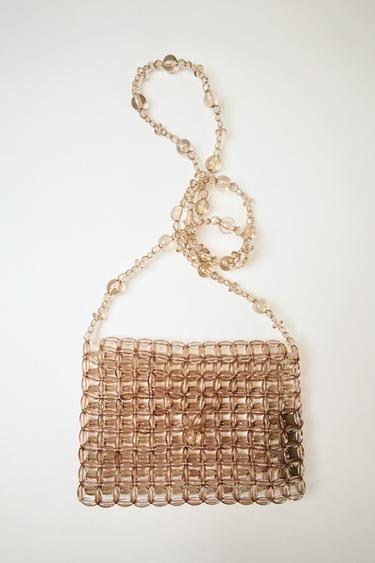 ENVELOPE CROSSBODY BAG - Gold by Zara
