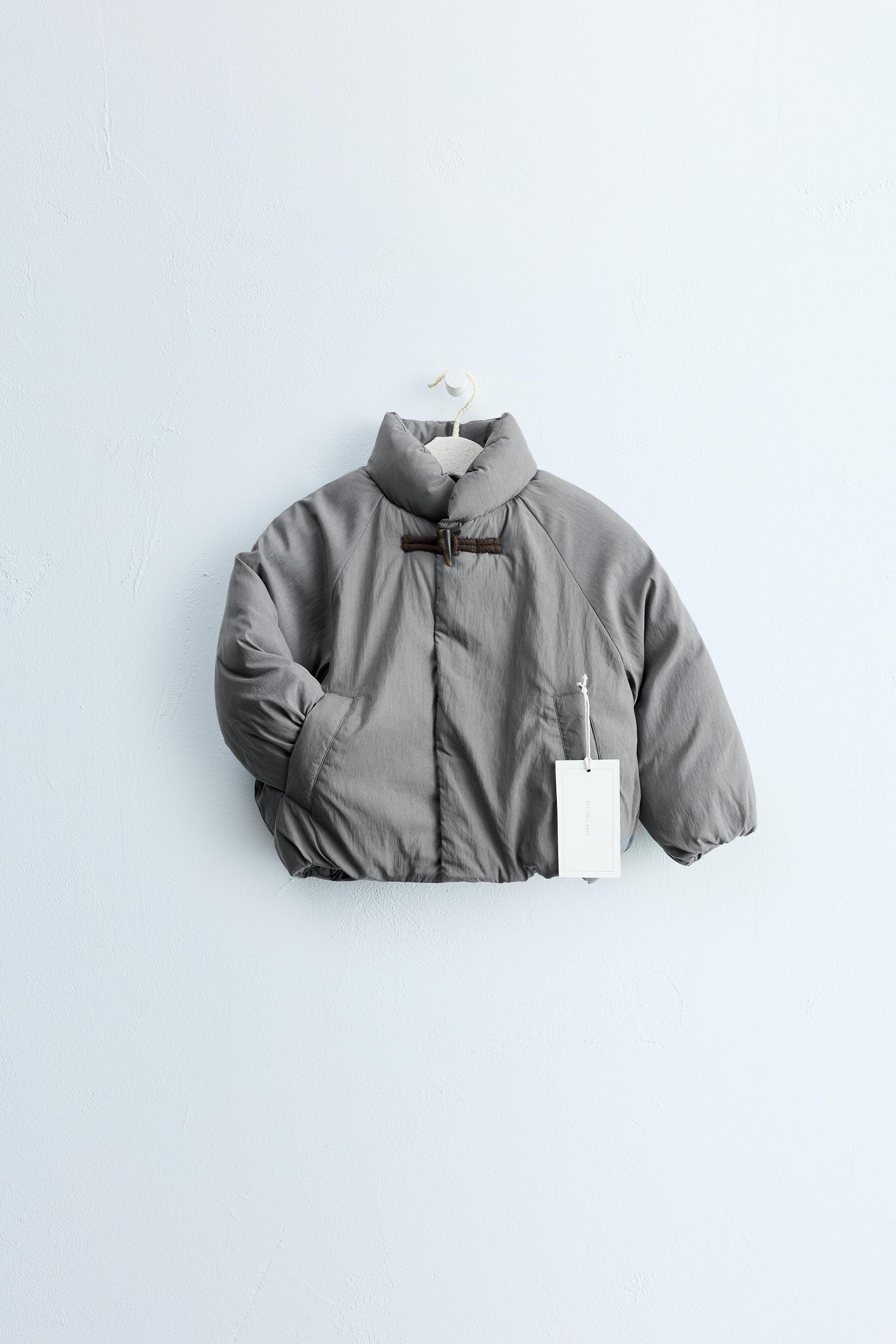 ZARA TIMELESS - MANTEAU MATELASSÉ À BRANDEBOURGS