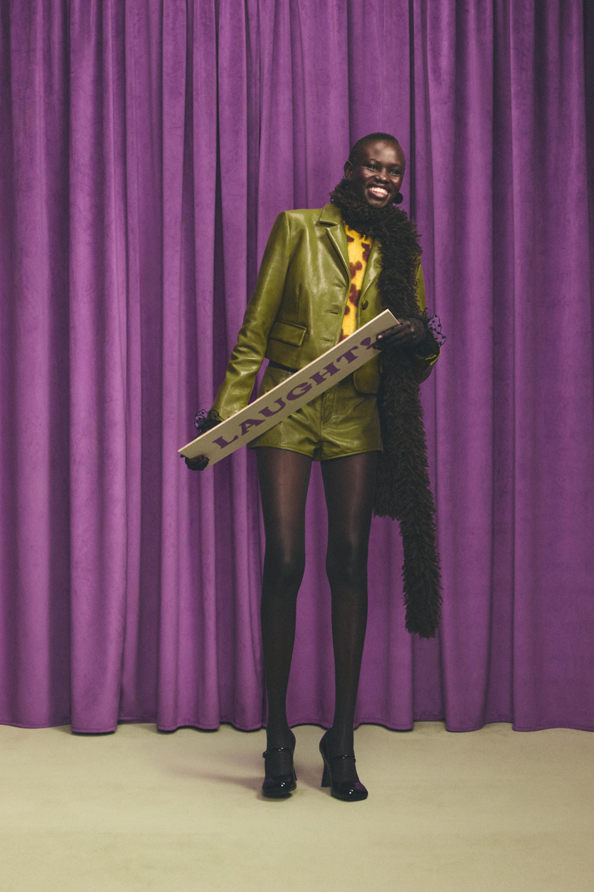 り*ー様 Harry Lambert for Zara x Disney ネック OVERSIZE LONG COAT HARRY LAMBERT FOR ZARA X DISNEY - Black